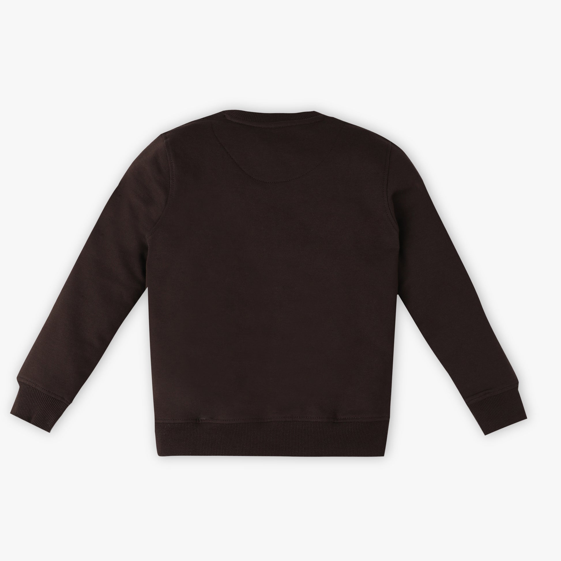 Boys Printed Full Sleeve Crew Neck Slogan Sweat Tee