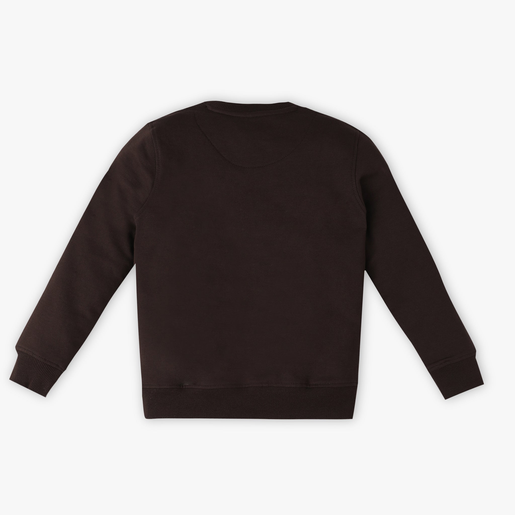 Boys Printed Full Sleeve Crew Neck Slogan Sweat Tee