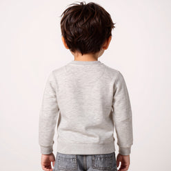 Boys Printed Slogan Sweat Tee