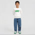 Boys Printed Slogan Sweat Tee