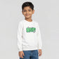 Boys Printed Slogan Sweat Tee