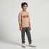 Boys Printed Slogan Sweat Tee