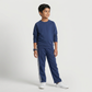 Boys Cotton Solid Sweat Tee