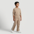 Boys Cotton Solid Sweat Tee