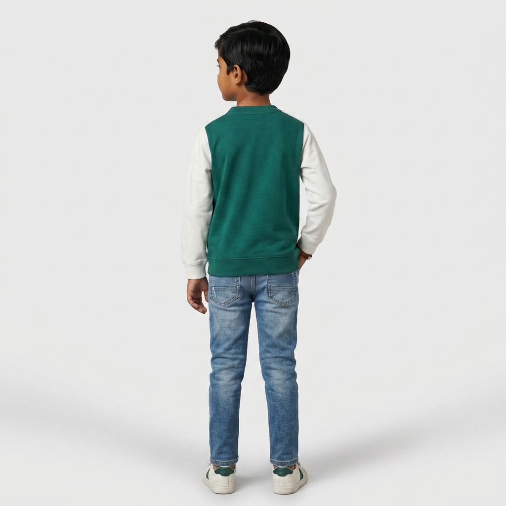 Boys Cotton Printed Sweat Tee
