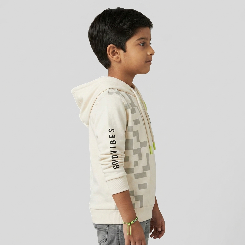 Boys Cotton Printed Sweat Tee