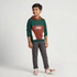 Boys Printed Sweat Tee