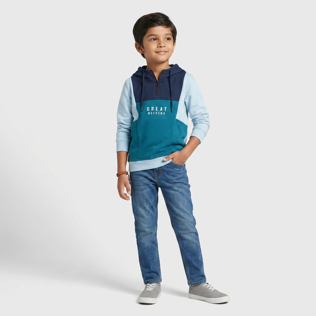 Boys Printed Sweat Tee