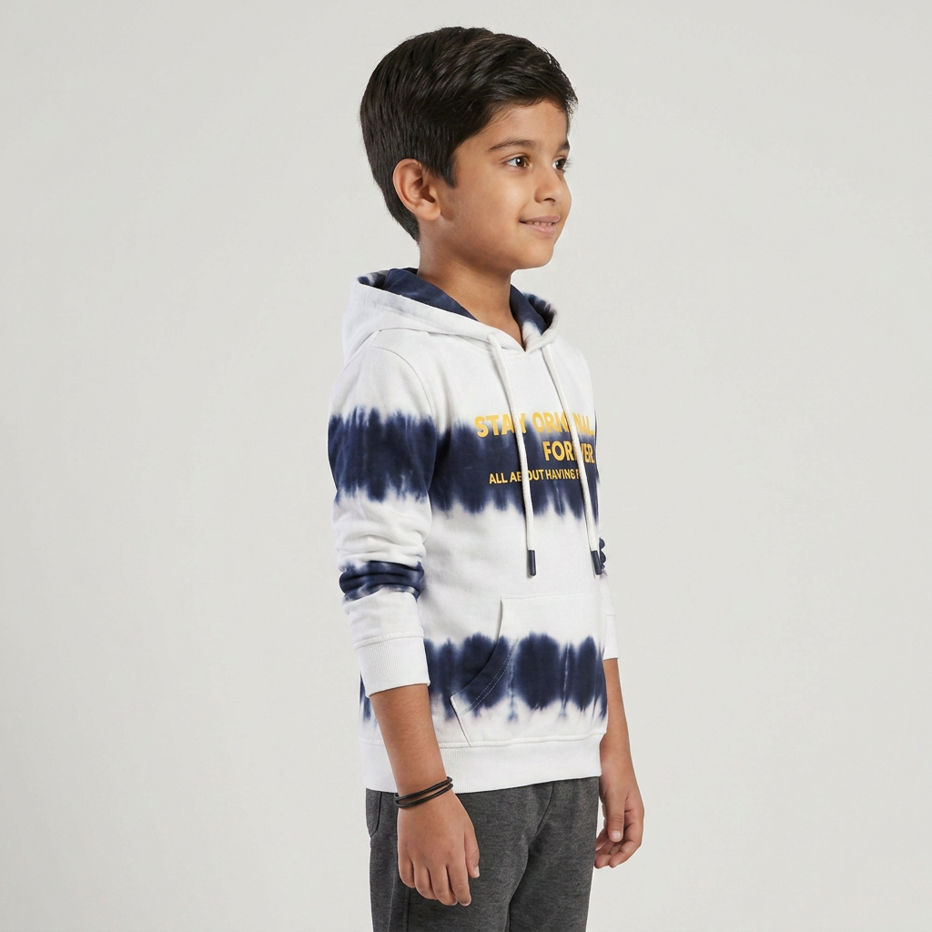 Boys Cotton Printed Sweat Tee