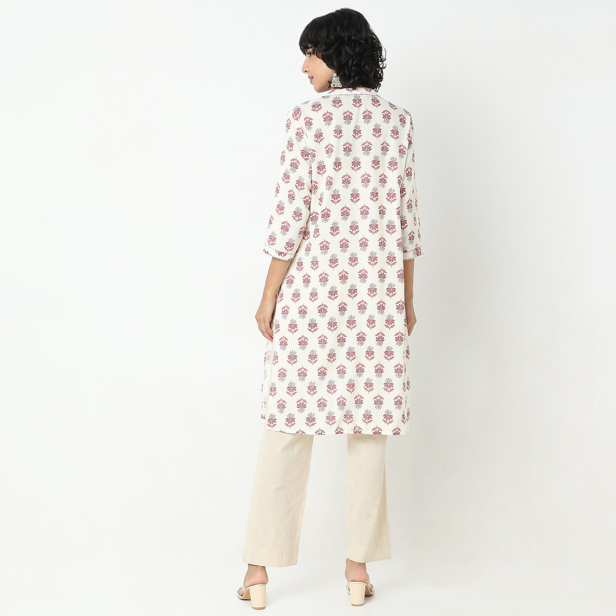 Straight Fit Printed Kurta