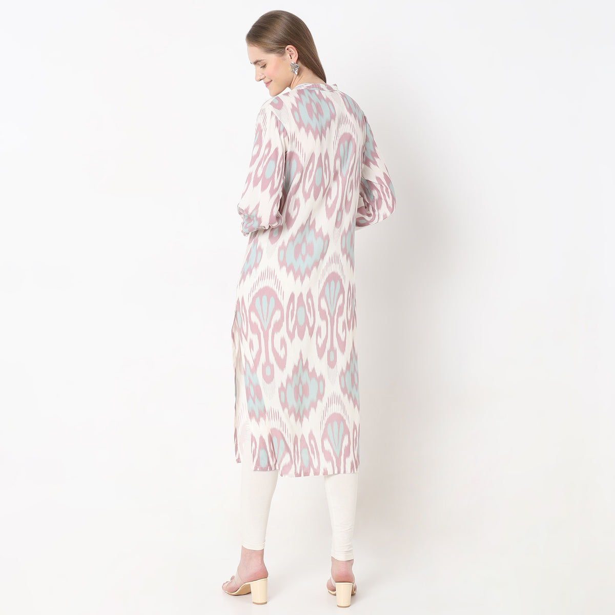 Straight Fit Printed Kurta