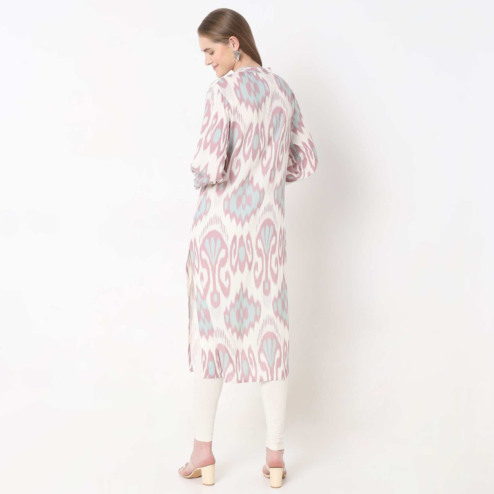 Straight Fit Printed Kurta