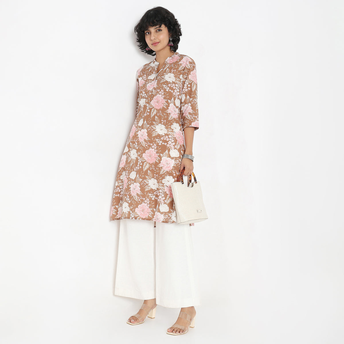 Straight Fit Printed Kurta