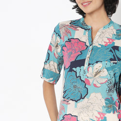 Straight Fit Printed Kurta