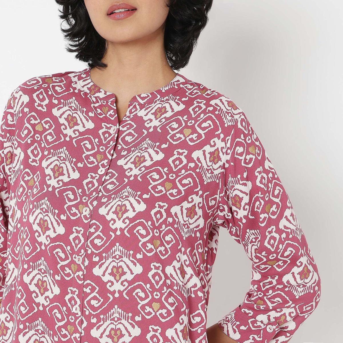 Straight Fit Printed Kurta