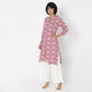 Straight Fit Printed Kurta