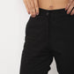 Slim Fit Solid Mid Rise Pants
