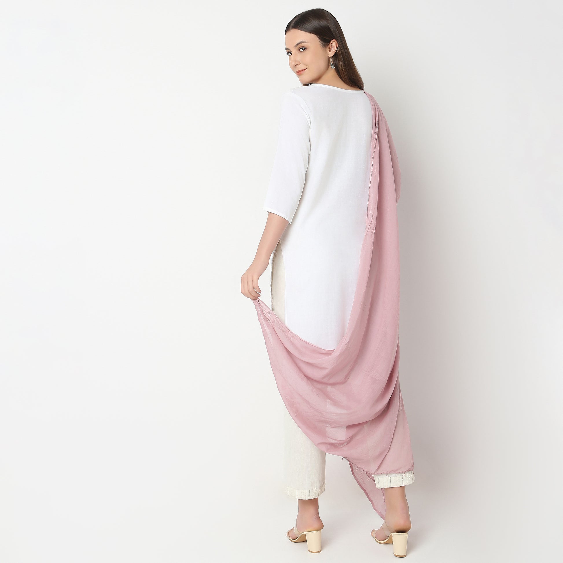 Cotton Solid Core Dupatta