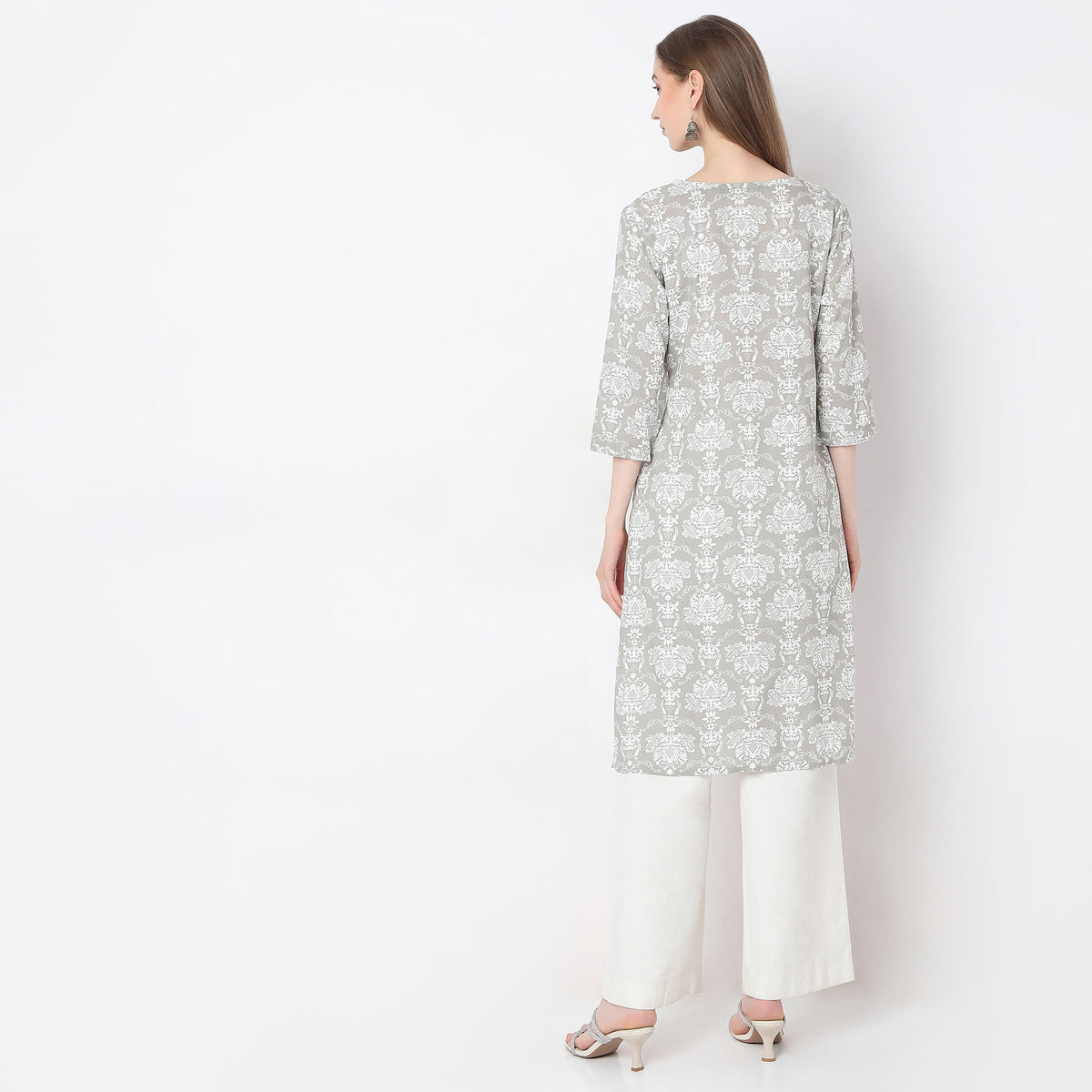 Regular Fit Printed Kurta