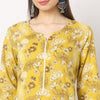 Straight Fit Printed Kurta