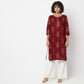 Straight Fit Printed Kurta