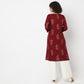 Straight Fit Printed Kurta
