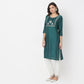 Straight Fit Printed Kurta