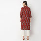 Straight Fit Printed Kurta