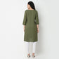 Printed Below Knee Straight Fit Table Kurta