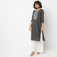 Regular Fit Embroidered Kurta