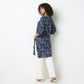 Straight Fit Floral Round Neck Kurta