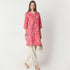 Straight Fit Floral Knee Length Kurta