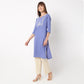 Embroidered Straight Kurta