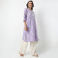Straight Fit Printed Round Neck Kurta