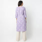 Straight Fit Printed Round Neck Kurta