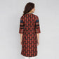 Cotton Printed Three-Fourth Sleeve Kurta