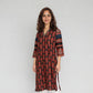 Cotton Printed Three-Fourth Sleeve Kurta