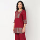 Printed Above Knee Kurta
