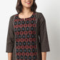 Centre Panel Printed Long Kurta