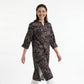 Half Placket Printed Long Kurta
