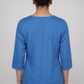 Cotton Embroidered Straight Kurta