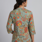 Cotton Printed Half Placket Long Kurta