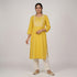 Cotton Embroidered Straight Kurta