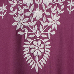 Centre Panel Embroidered Long Kurta