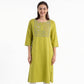 Embroidered Cotton Kurta