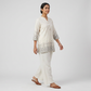 Printed V-Neck Straight Short Kurta