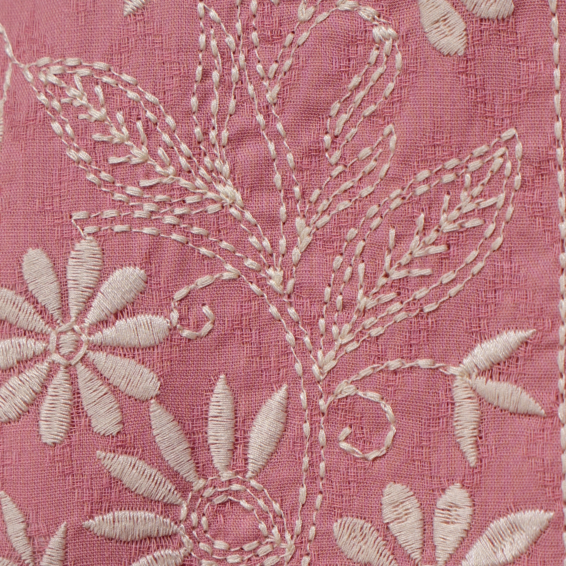 Cotton Embroidered Straight Kurta