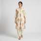 Cotton Printed Half Placket Long Kurta