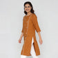 Cotton Embroidered Straight Kurta