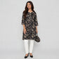 Cotton Printed Straight Kurta
